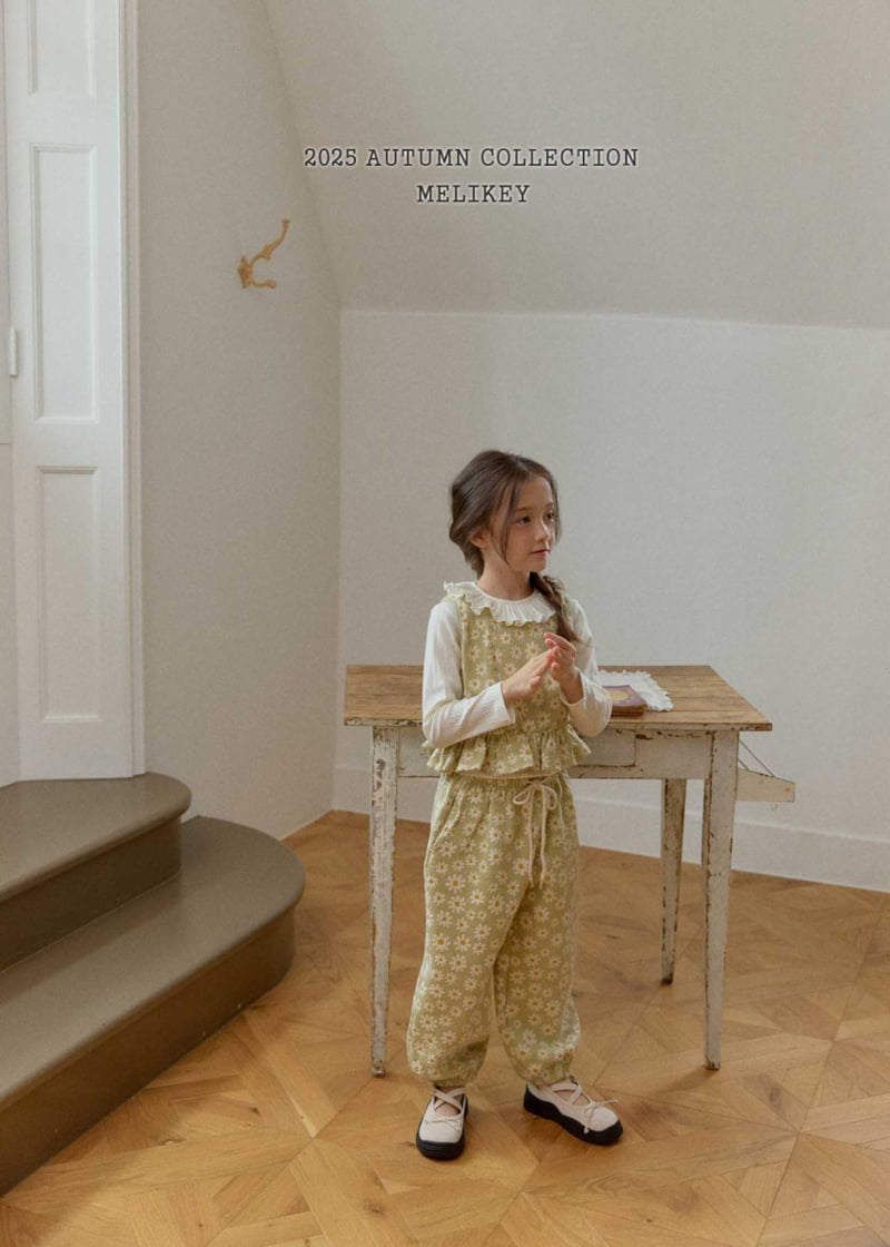 Melikey - Korean Children Fashion - #kidzfashiontrend - Daisy Jogger Pants - 10