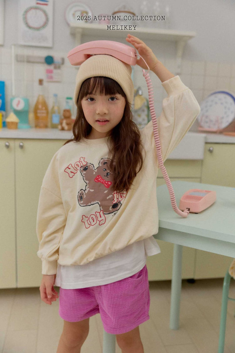 Melikey - Korean Children Fashion - #kidzfashiontrend - Toy Bear Sweatshirt - 6