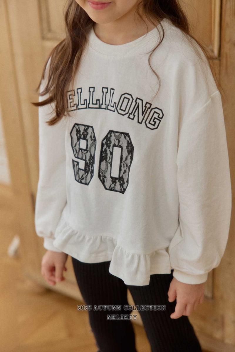 Melikey - Korean Children Fashion - #kidzfashiontrend - 90 Frill Tee - 9