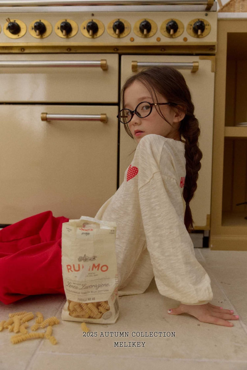 Melikey - Korean Children Fashion - #littlefashionista - Happiness Tee - 12