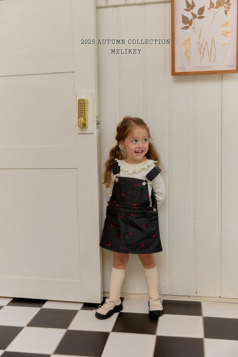 Melikey - Korean Children Fashion - #littlefashionista - Lovely Suspender Skirt - 11