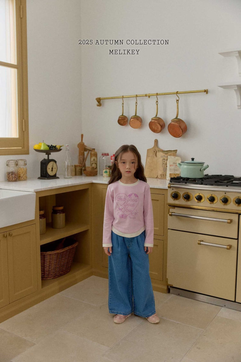 Melikey - Korean Children Fashion - #littlefashionista - Heart Wild Pants - 5