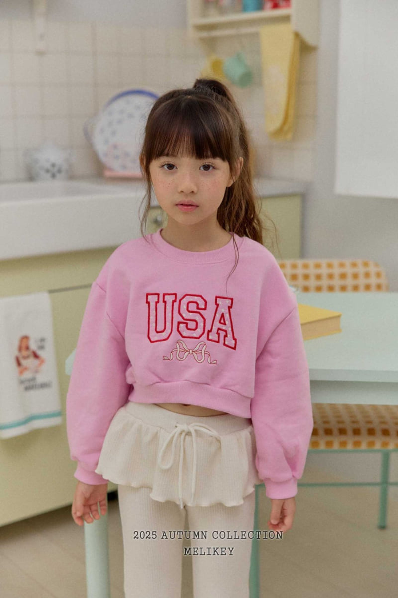 Melikey - Korean Children Fashion - #Kfashion4kids - USA Short Sweatshirt - 4
