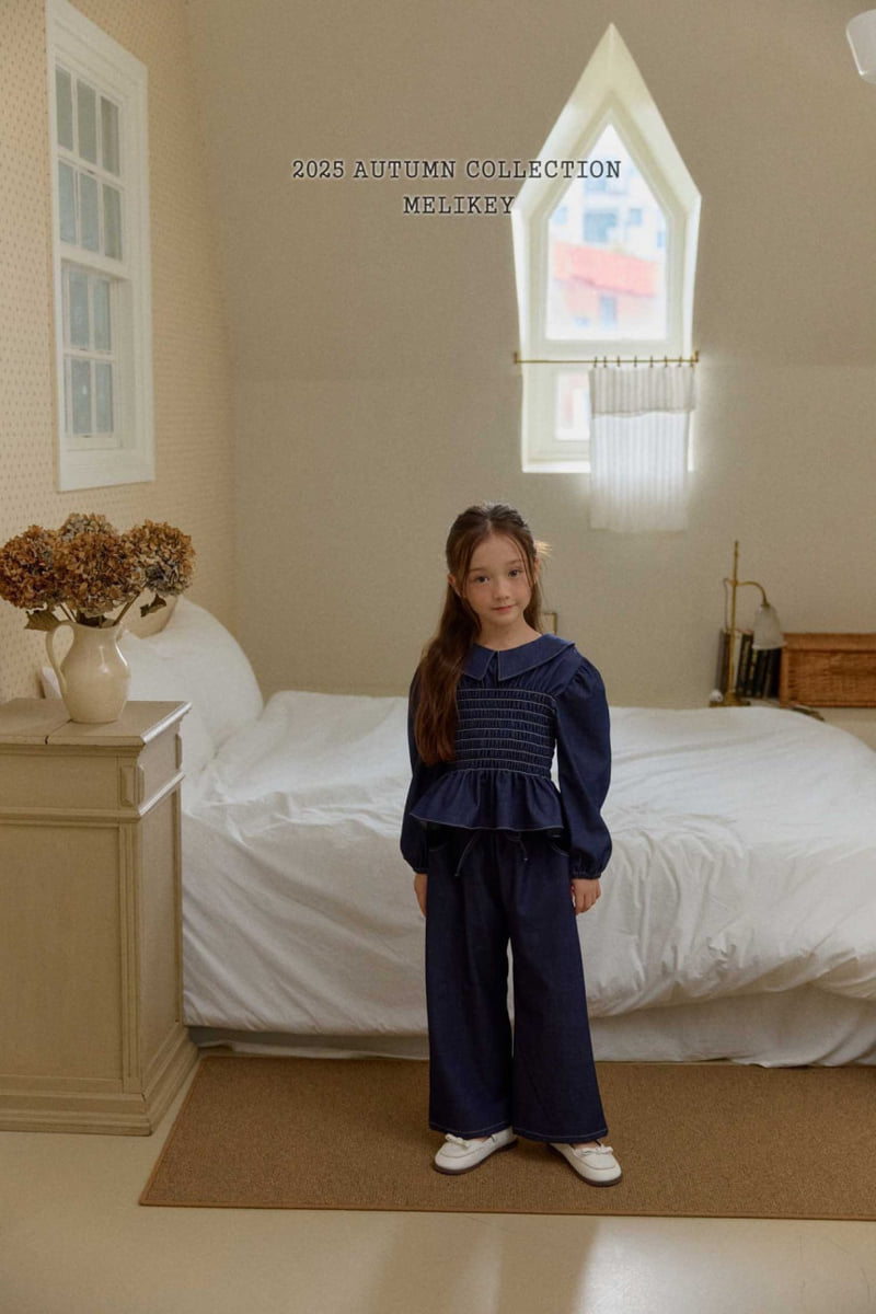 Melikey - Korean Children Fashion - #littlefashionista - Banding Wild Pants - 7