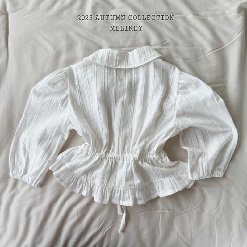 Melikey - Korean Children Fashion - #magicofchildhood - Daol Frill Blouse - 3