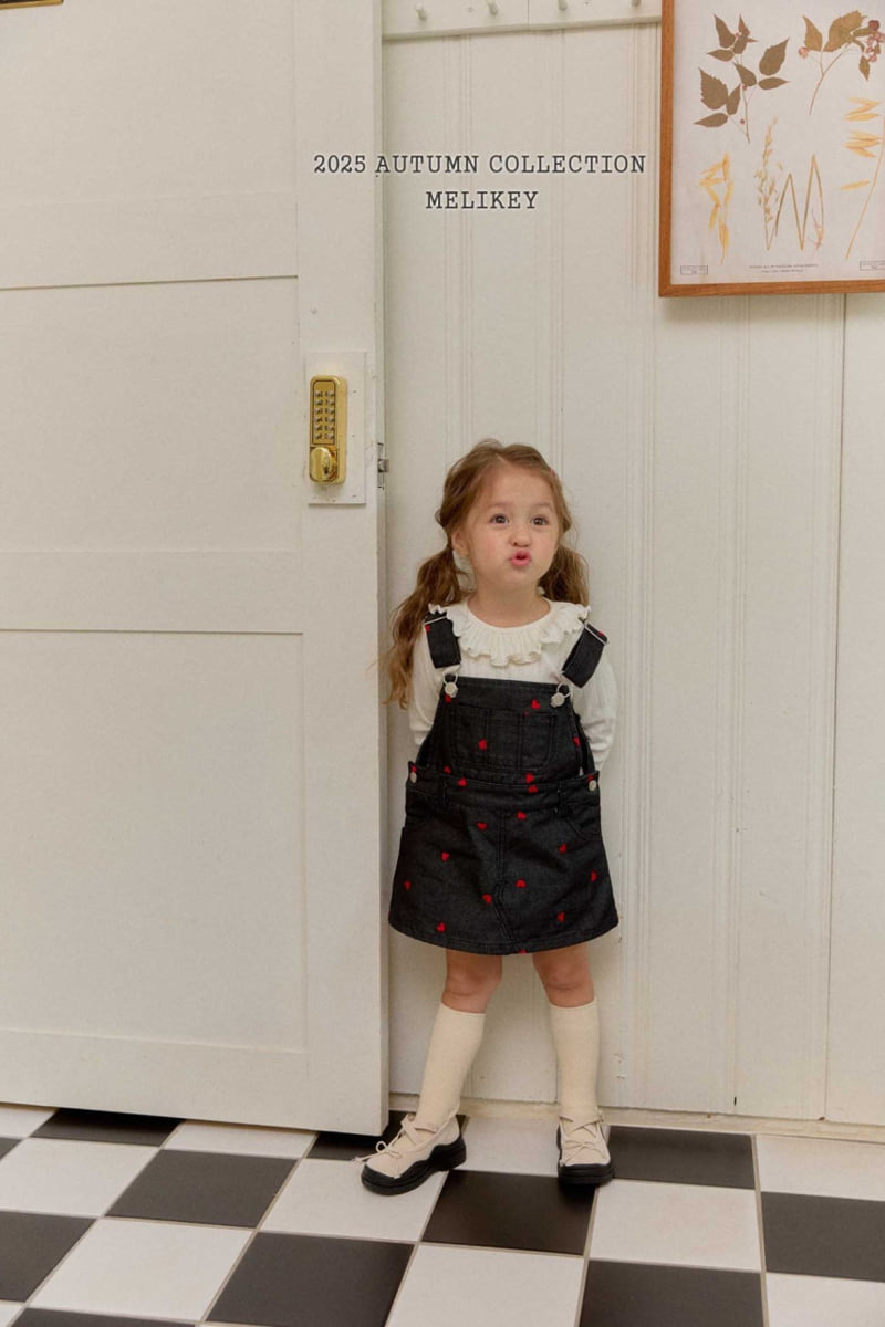 Melikey - Korean Children Fashion - #magicofchildhood - Lovely Suspender Skirt - 12