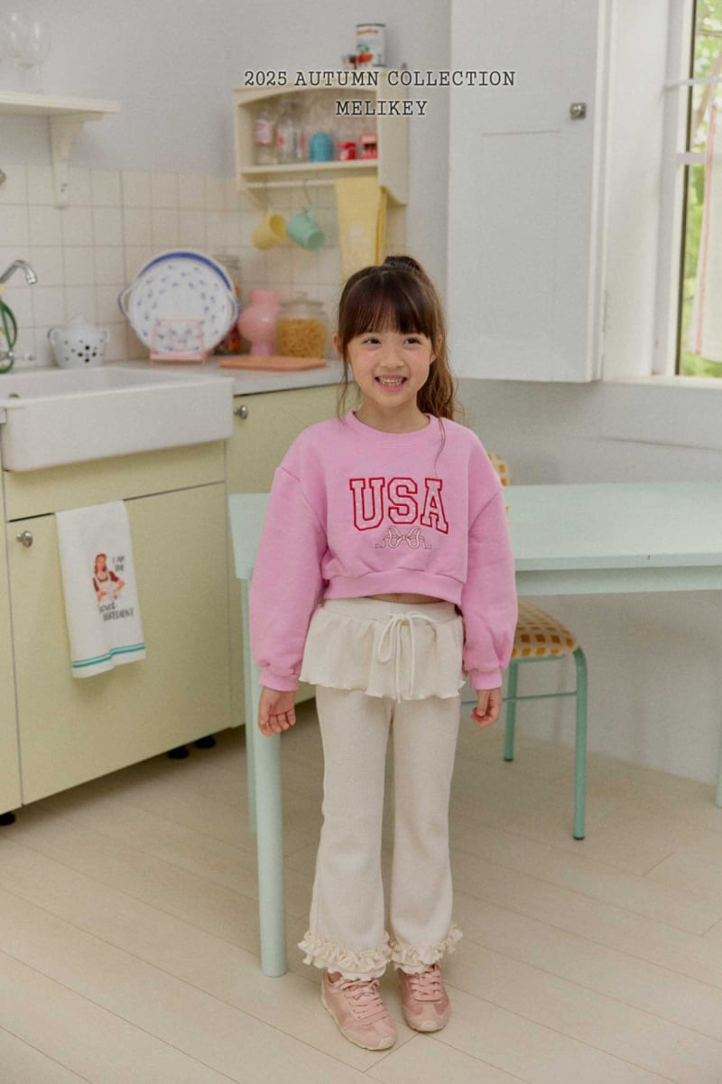 Melikey - Korean Children Fashion - #magicofchildhood - USA Short Sweatshirt - 5