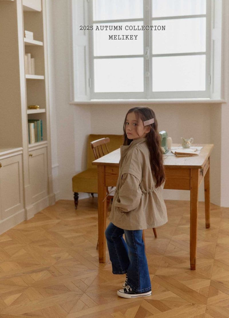 Melikey - Korean Children Fashion - #littlefashionista - 102 Denim Bootcut Pants - 4