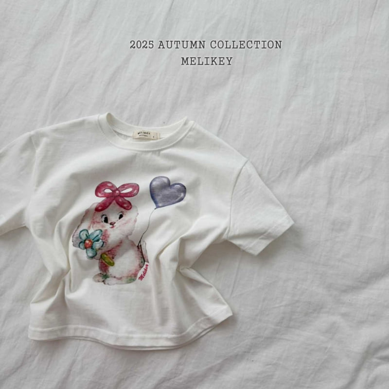 Melikey - Korean Children Fashion - #magicofchildhood - Balloon Rabbit Tee - 4