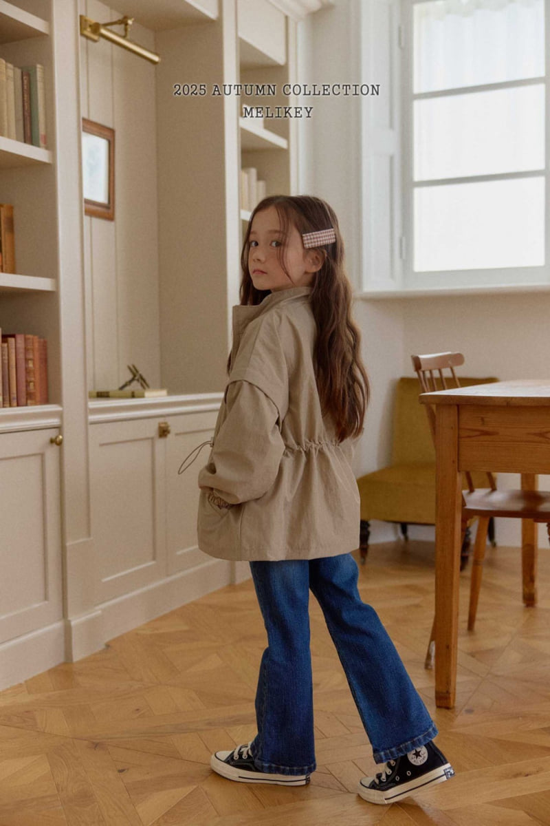 Melikey - Korean Children Fashion - #minifashionista - 102 Denim Bootcut Pants - 5
