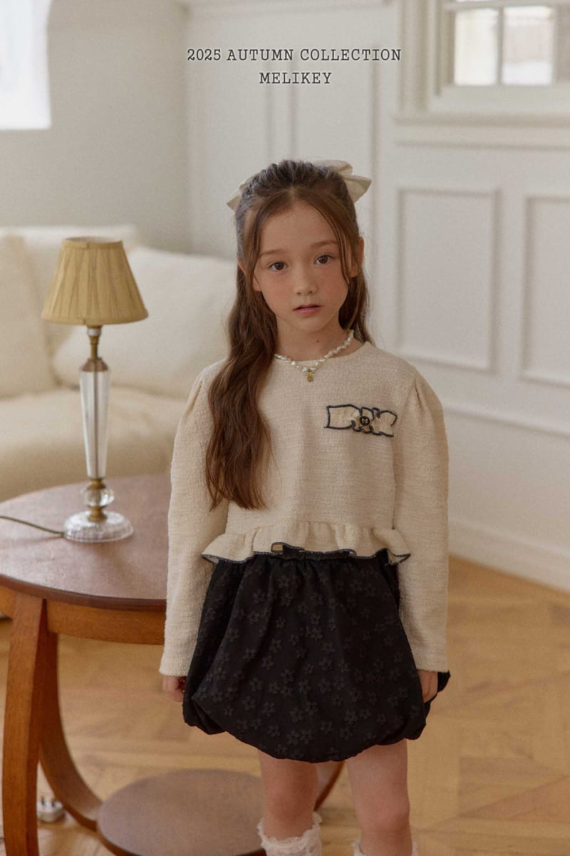 Melikey - Korean Children Fashion - #magicofchildhood - Vivienne Tulle Blouse - 4