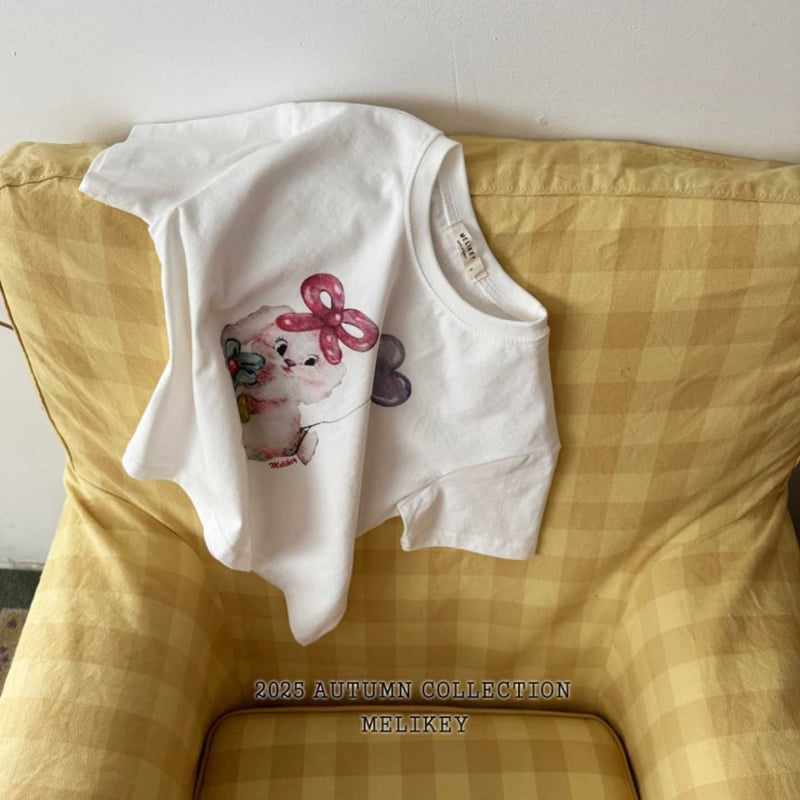 Melikey - Korean Children Fashion - #prettylittlegirls - Balloon Rabbit Tee - 5