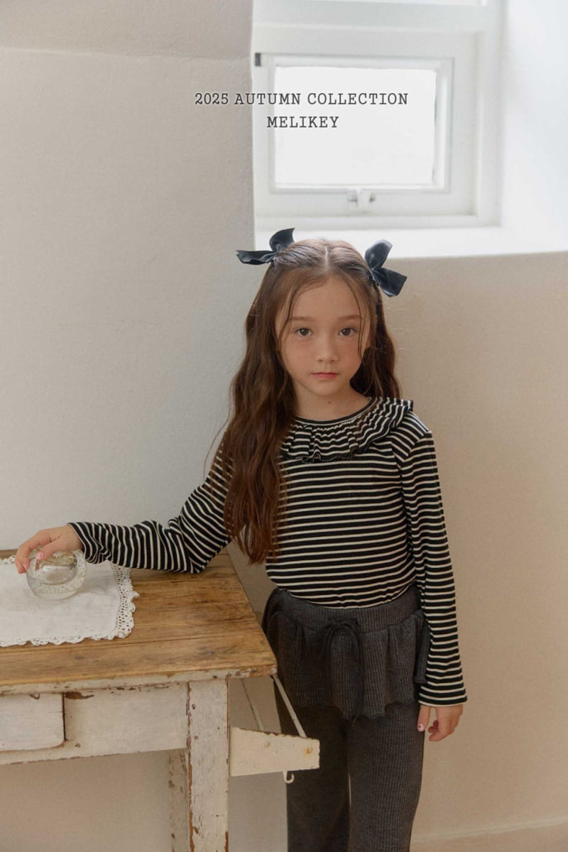 Melikey - Korean Children Fashion - #prettylittlegirls - Petit Frill Tee - 9