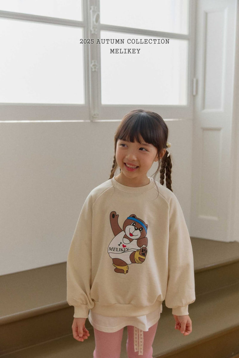 Melikey - Korean Children Fashion - #prettylittlegirls - Diet Bear Sweatshirt - 8