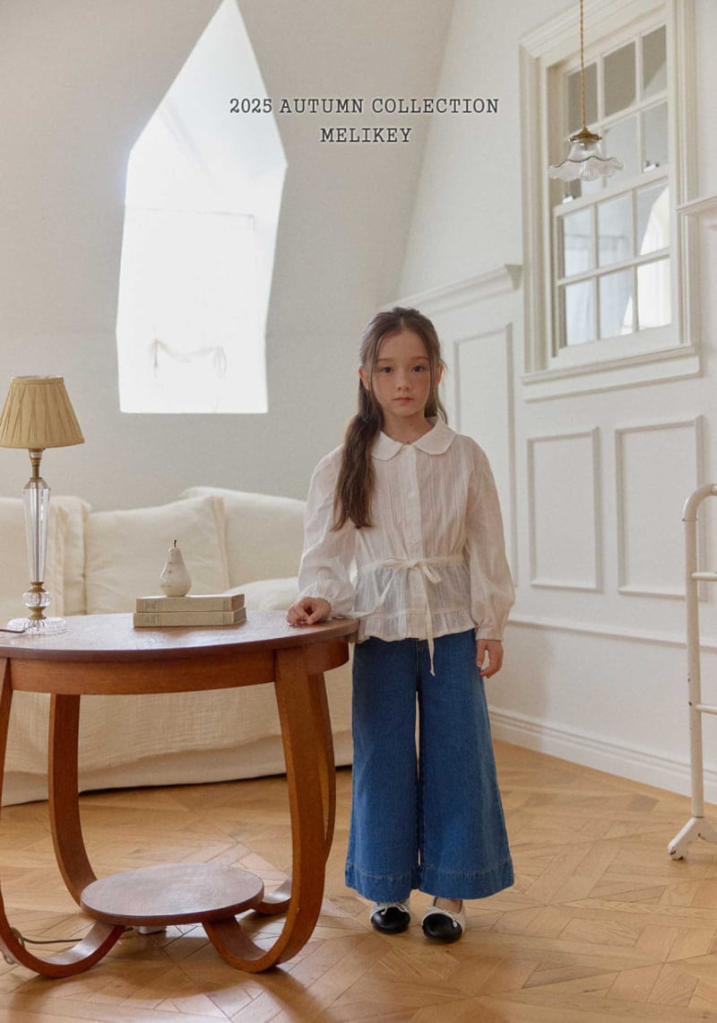 Melikey - Korean Children Fashion - #prettylittlegirls - Daol Frill Blouse - 5