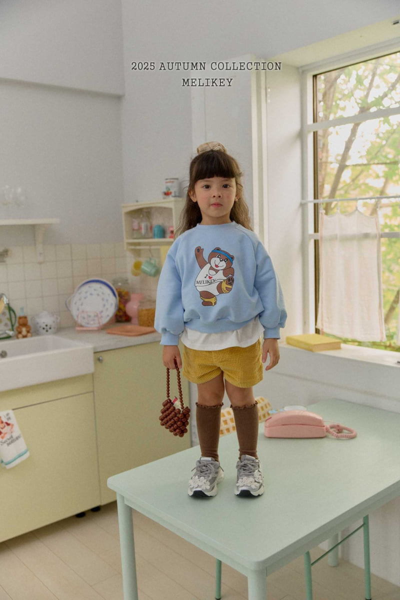 Melikey - Korean Children Fashion - #prettylittlegirls - Bubble Corduroy Shorts - 10