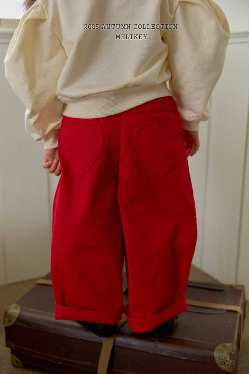 Melikey - Korean Children Fashion - #prettylittlegirls - Heart Wild Pants - 8
