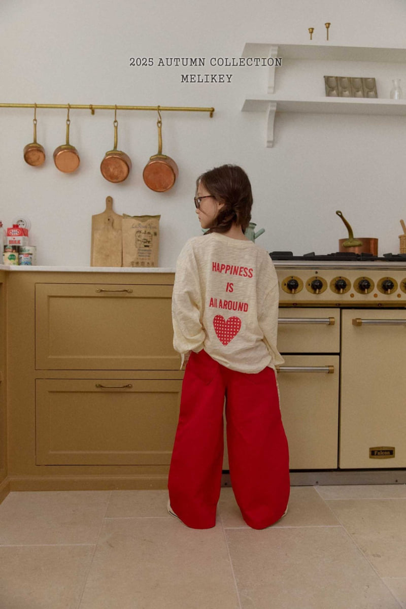 Melikey - Korean Children Fashion - #stylishchildhood - Heart Wild Pants - 11