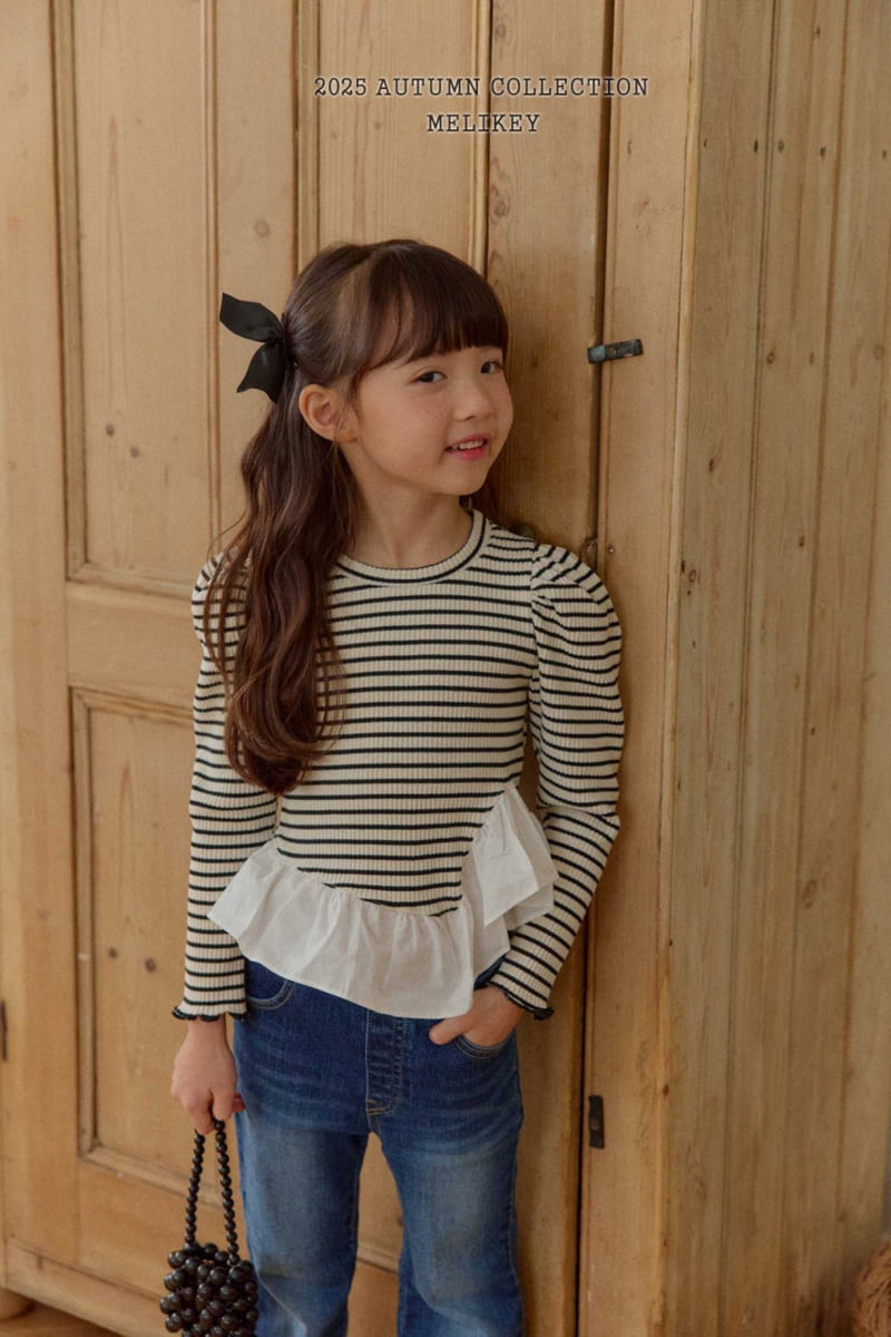 Melikey - Korean Children Fashion - #stylishchildhood - 102 Denim Bootcut Pants - 9