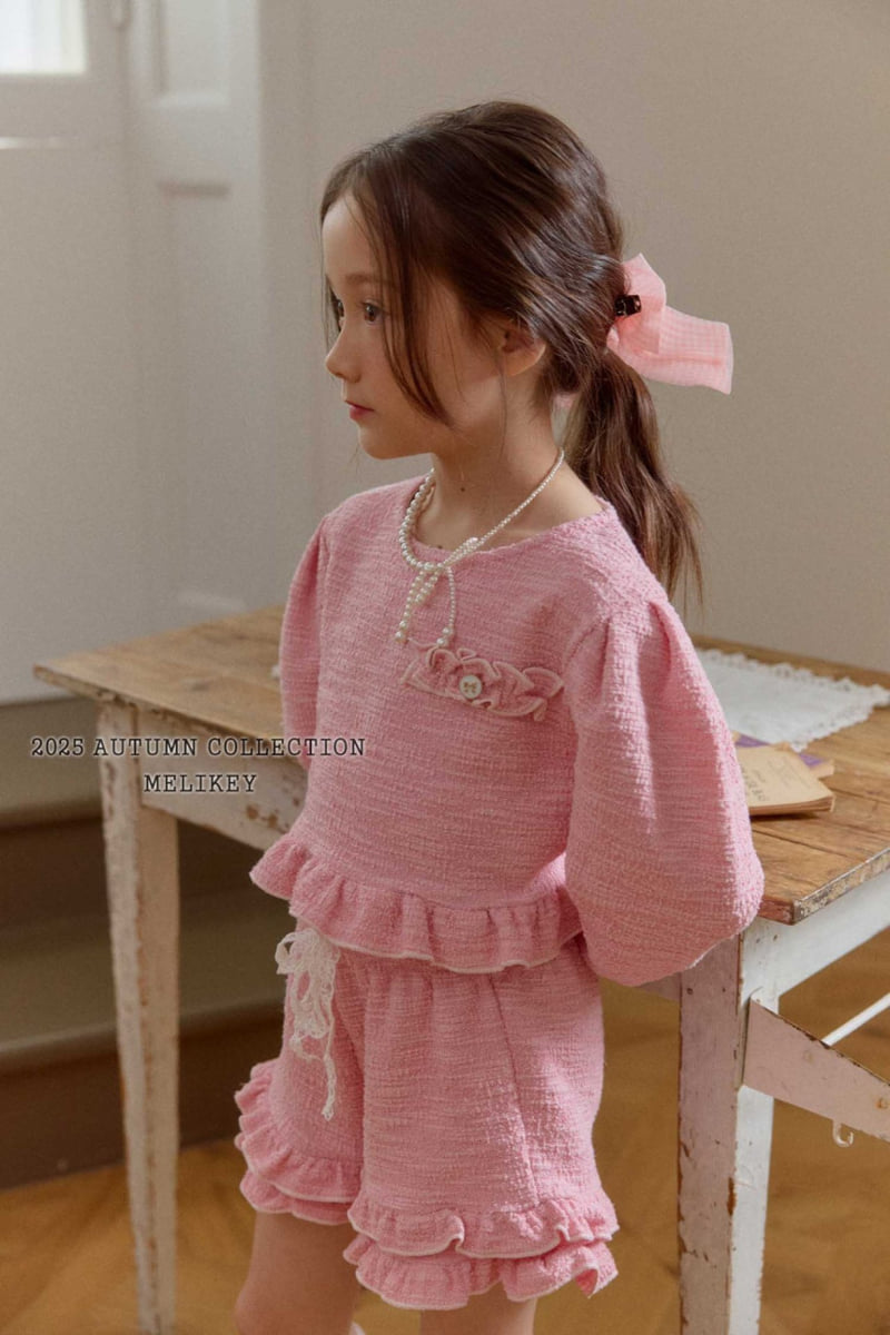 Melikey - Korean Children Fashion - #stylishchildhood - Vivienne Tulle Blouse - 8