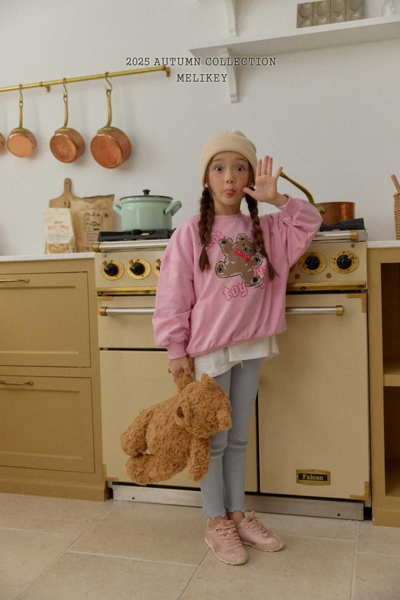 Melikey - Korean Children Fashion - #todddlerfashion - Toy Bear Sweatshirt - 12