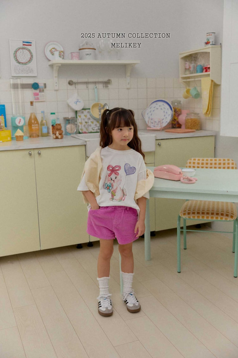 Melikey - Korean Children Fashion - #todddlerfashion - Bubble Corduroy Shorts - 11