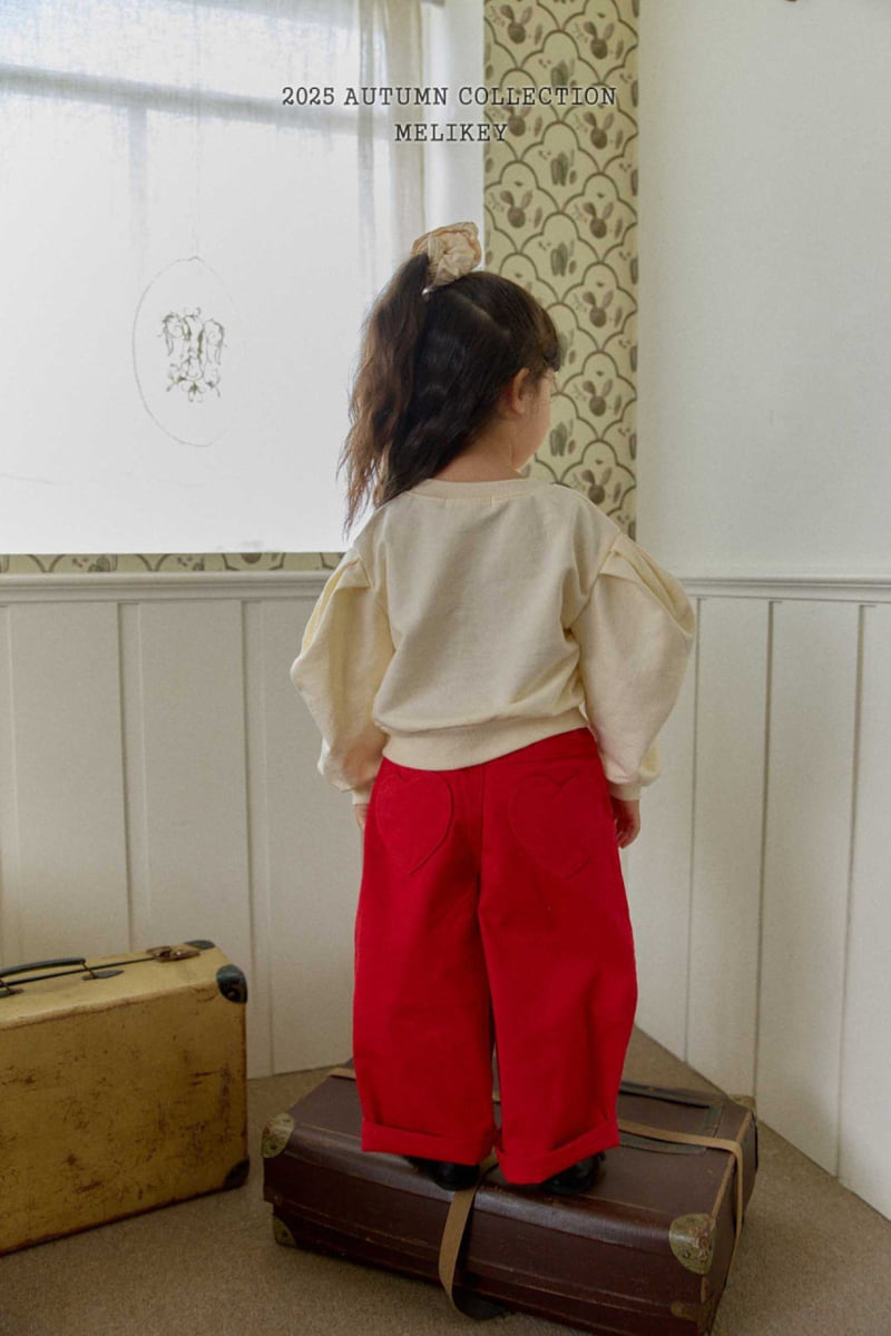 Melikey - Korean Children Fashion - #todddlerfashion - Heart Wild Pants - 9