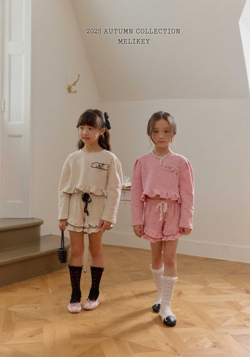 Melikey - Korean Children Fashion - #todddlerfashion - Evian Frill Pants - 5