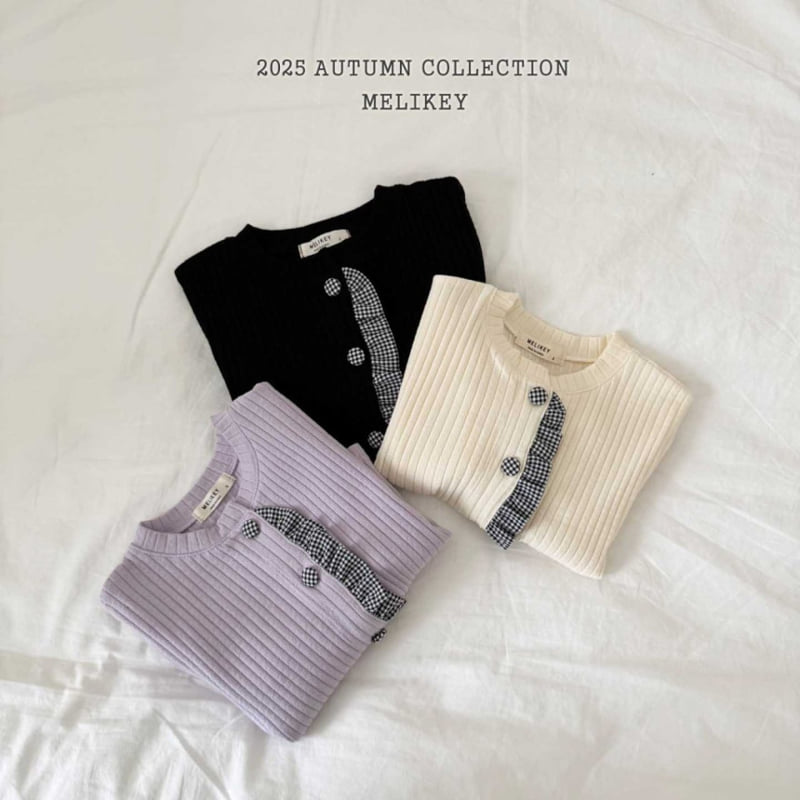 Melikey - Korean Children Fashion - #todddlerfashion - Point Button Cardigan - 3