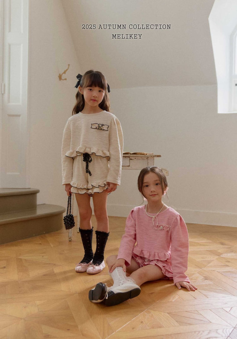 Melikey - Korean Children Fashion - #toddlerclothing - Vivienne Tulle Blouse - 7