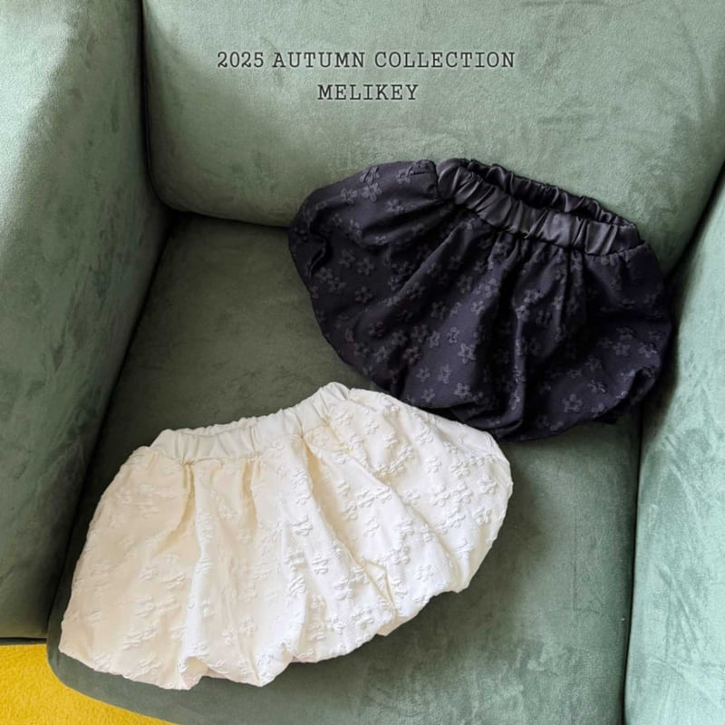 Melikey - Korean Children Fashion - #toddlerclothing - Jacquard Pumpkin Skirt - 2