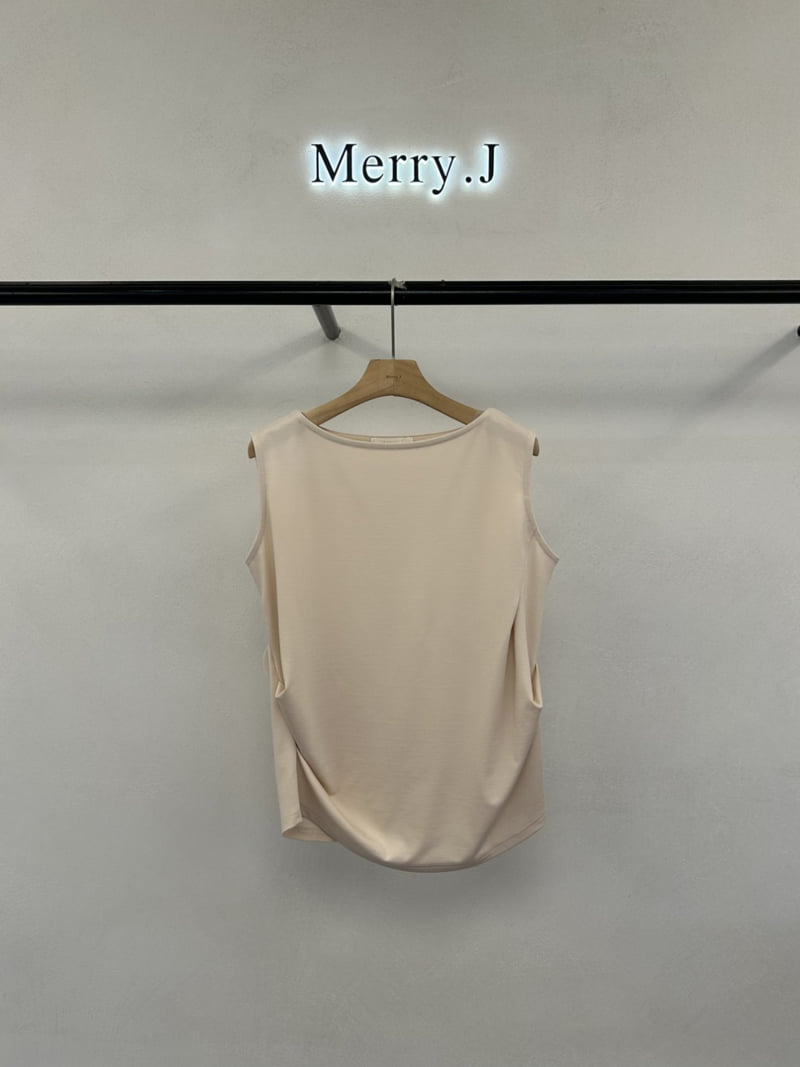 Merry J - Korean Women Fashion - #momslook - Lawrence Boatneck Tee - 6