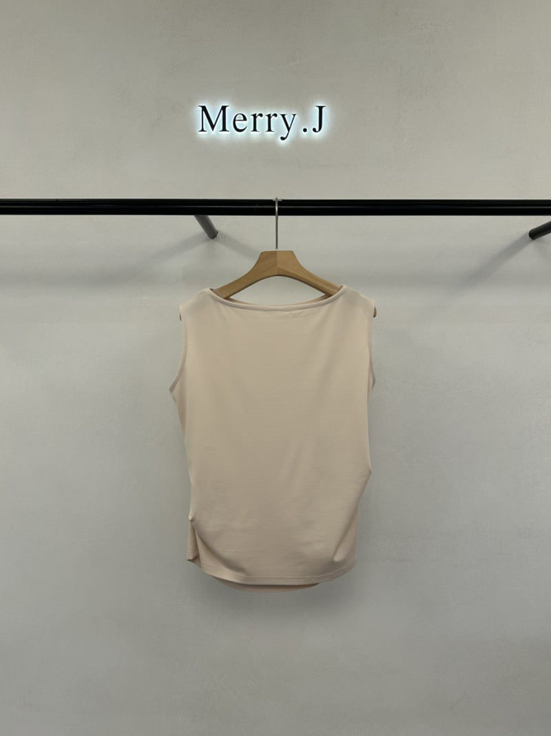 Merry J - Korean Women Fashion - #momslook - Lawrence Boatneck Tee - 8