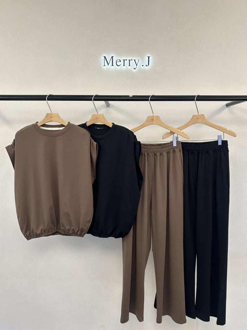 Merry J - Korean Women Fashion - #momslook - Modal Pants