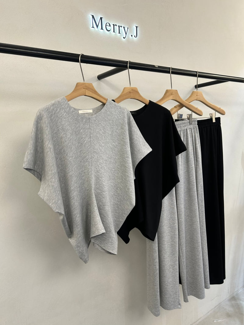 Merry J - Korean Women Fashion - #momslook - Cruise Tee - 2