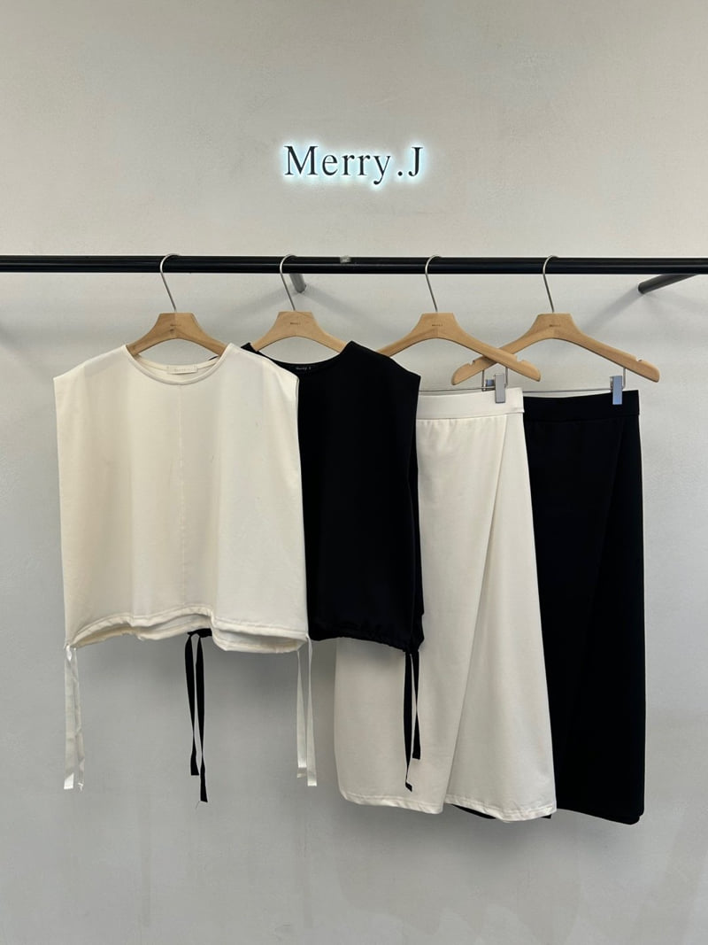 Merry J - Korean Women Fashion - #momslook - Macaron Top - 2