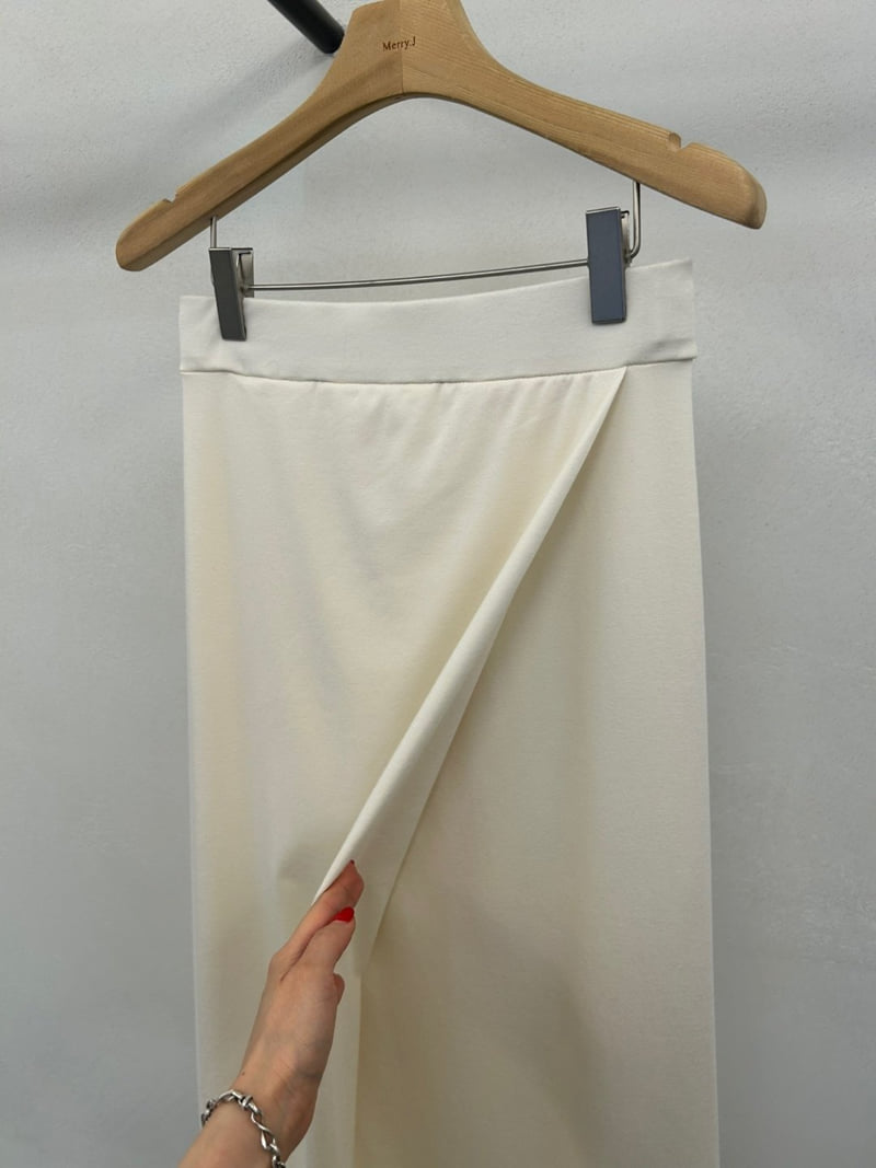 Merry J - Korean Women Fashion - #momslook - Macaron Wrap Skirt - 9