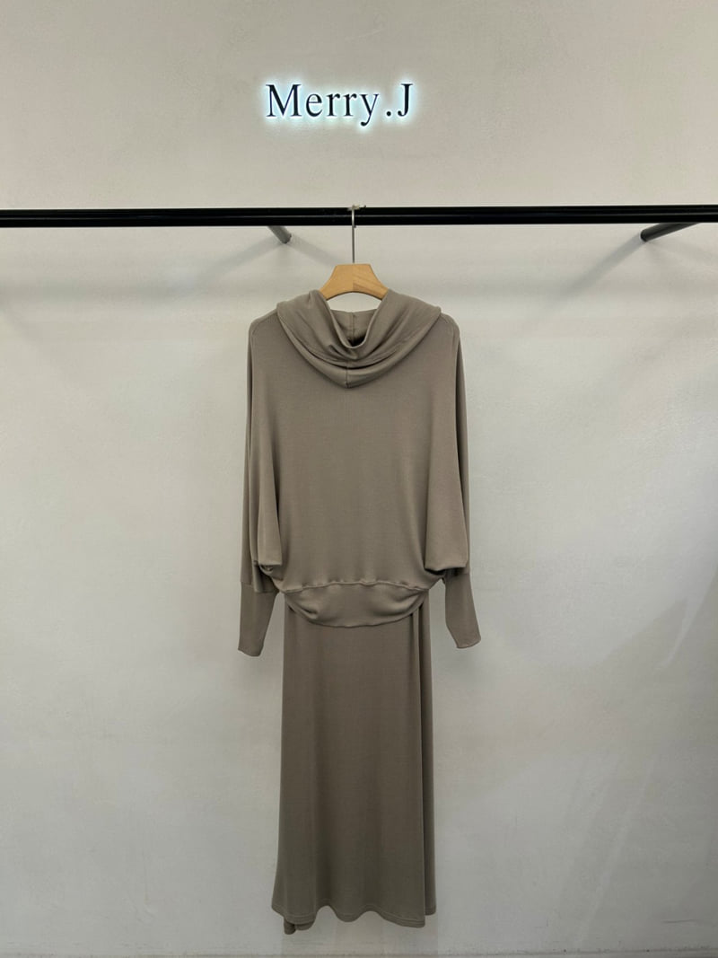 Merry J - Korean Women Fashion - #restrostyle - Ribbed One-piece Set - 7