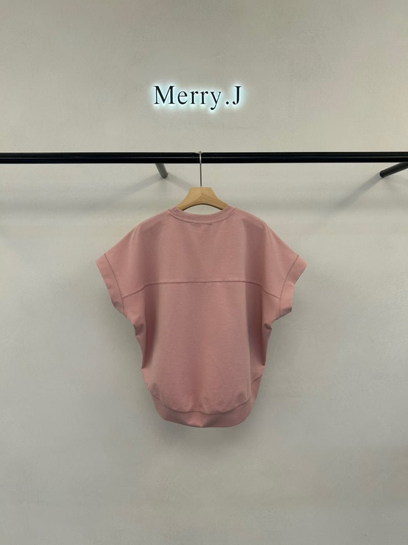 Merry J - Korean Women Fashion - #romanticstyle - Raelle Tee - 11