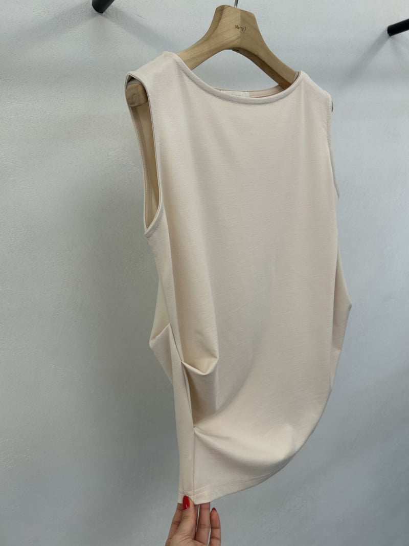 Merry J - Korean Women Fashion - #vintageinspired - Lawrence Boatneck Tee - 10