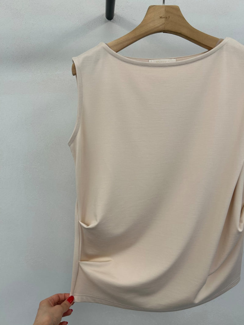 Merry J - Korean Women Fashion - #vintagekidsstyle - Lawrence Boatneck Tee - 11