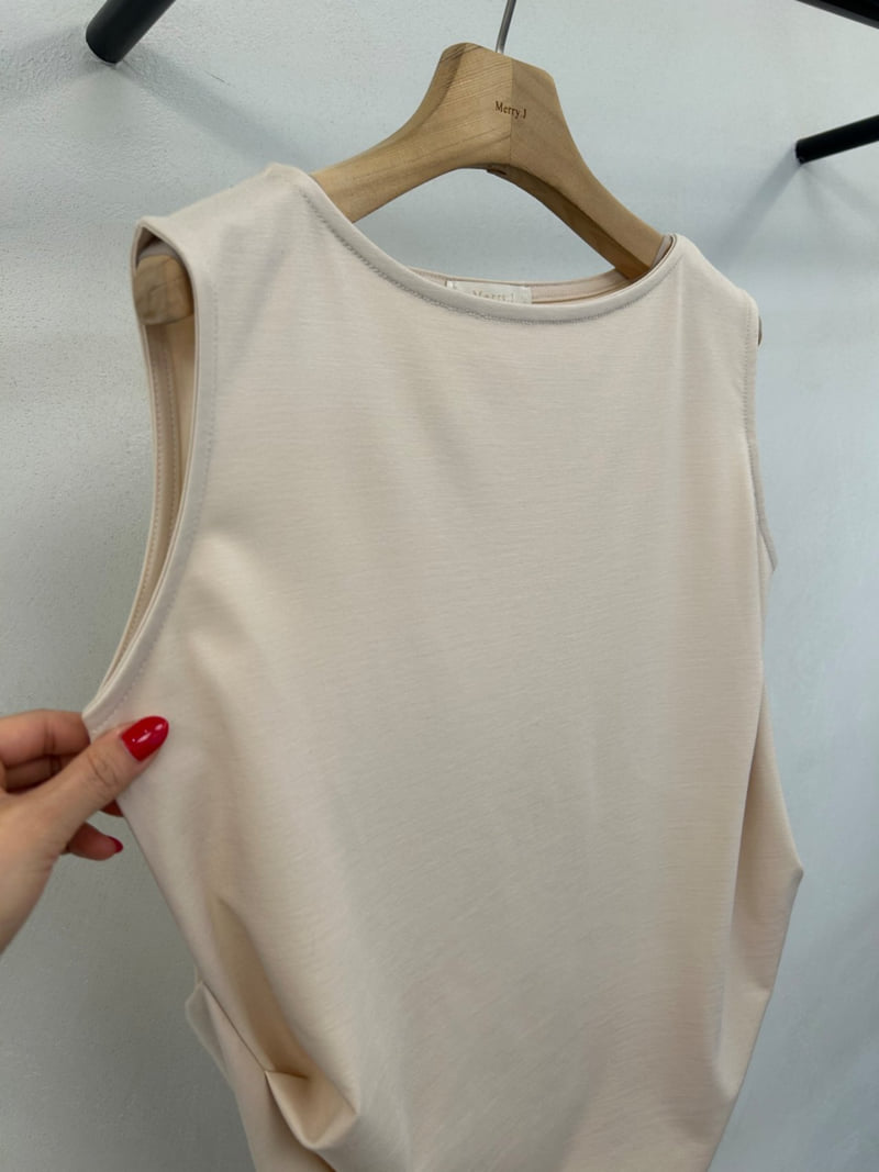 Merry J - Korean Women Fashion - #womensfashion - Lawrence Boatneck Tee - 9