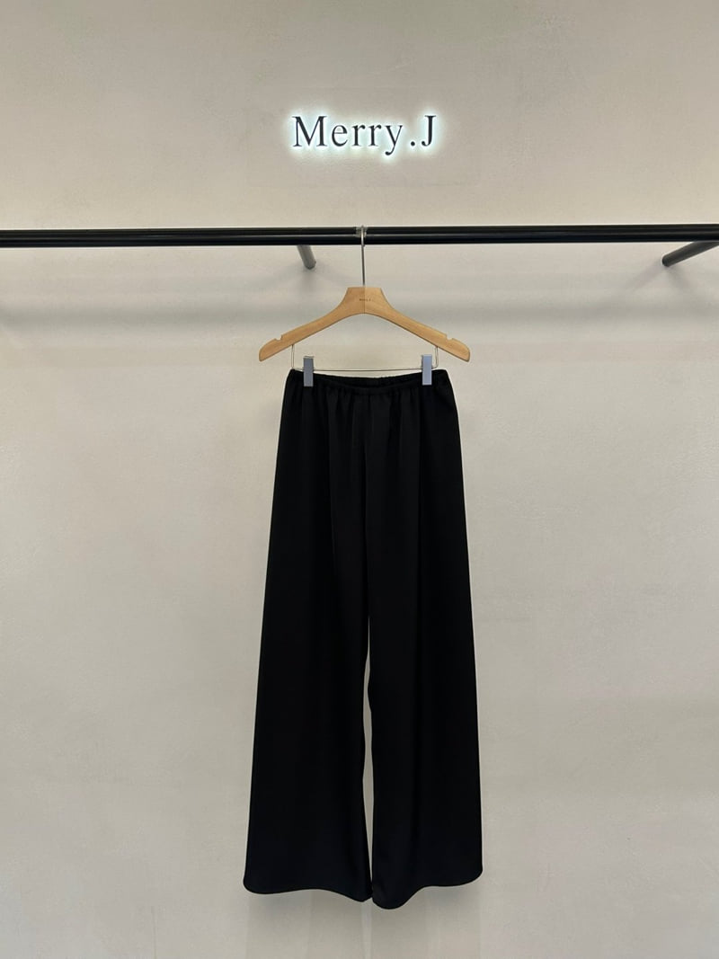 Merry J - Korean Women Fashion - #womensfashion - Aleng Wide Pants - 7