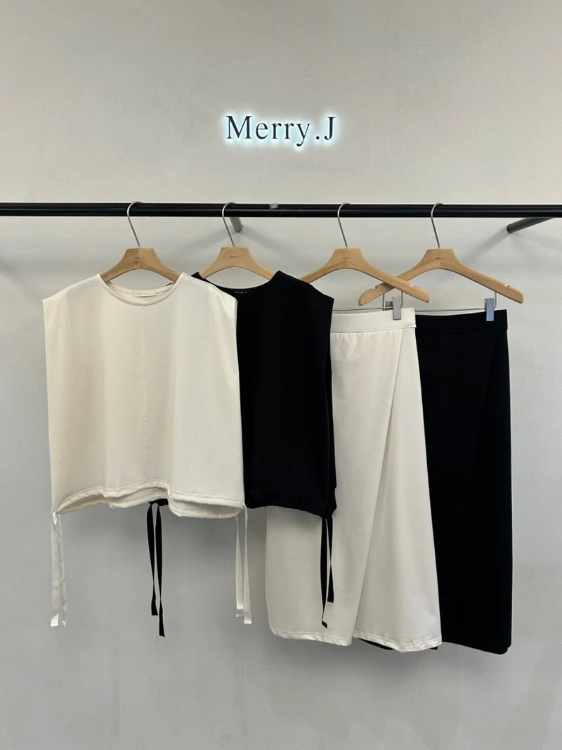 Merry J - Korean Women Fashion - #womensfashion - Macaron Wrap Skirt - 2