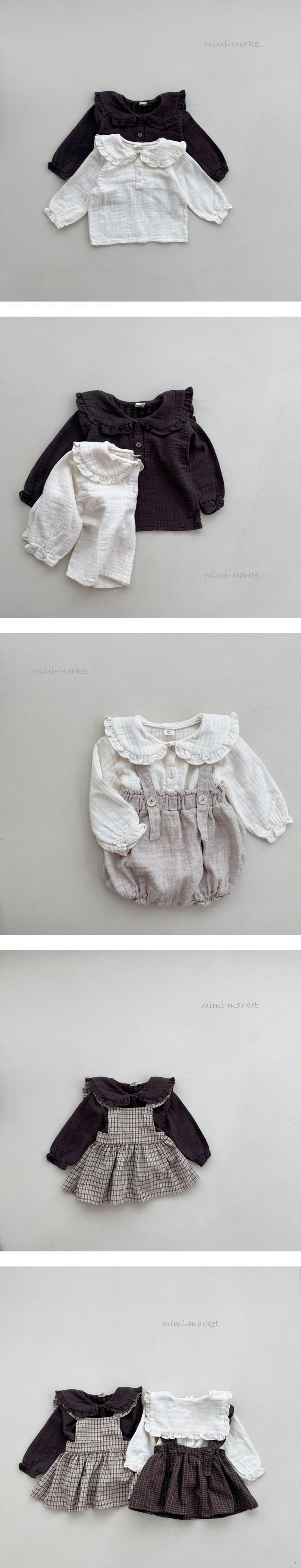 Mimi Market - Korean Baby Fashion - #babylifestyle - Sara Blouse
