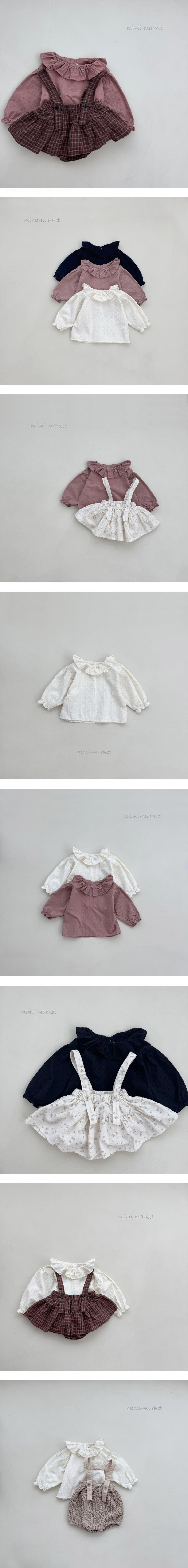 Mimi Market - Korean Baby Fashion - #babyootd - Swing Blouse