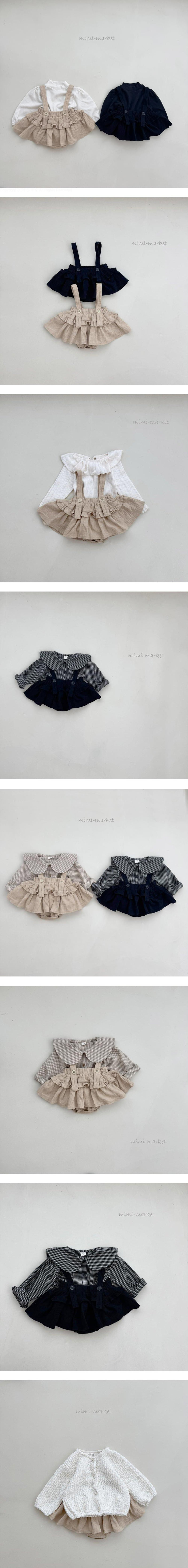 Mimi Market - Korean Baby Fashion - #onlinebabyboutique - Ellie Frill Skirt