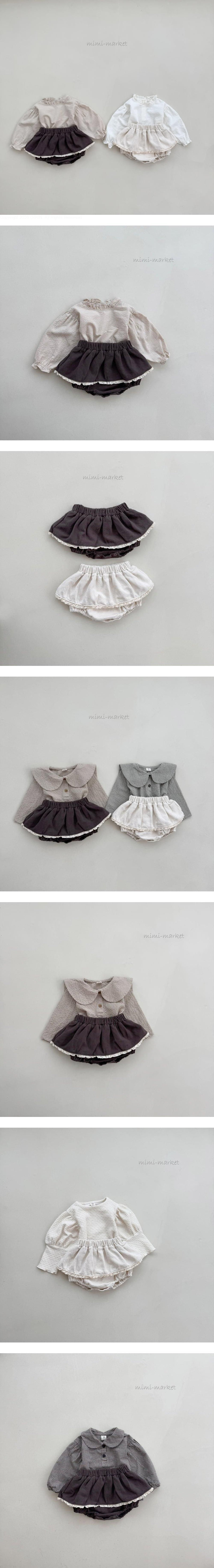 Mimi Market - Korean Baby Fashion - #onlinebabyshop - Linda Tiered Skirt