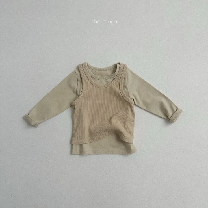 Mini Robe - Korean Baby Fashion - #smilingbaby - Layered Long Sleeve Tee - 4