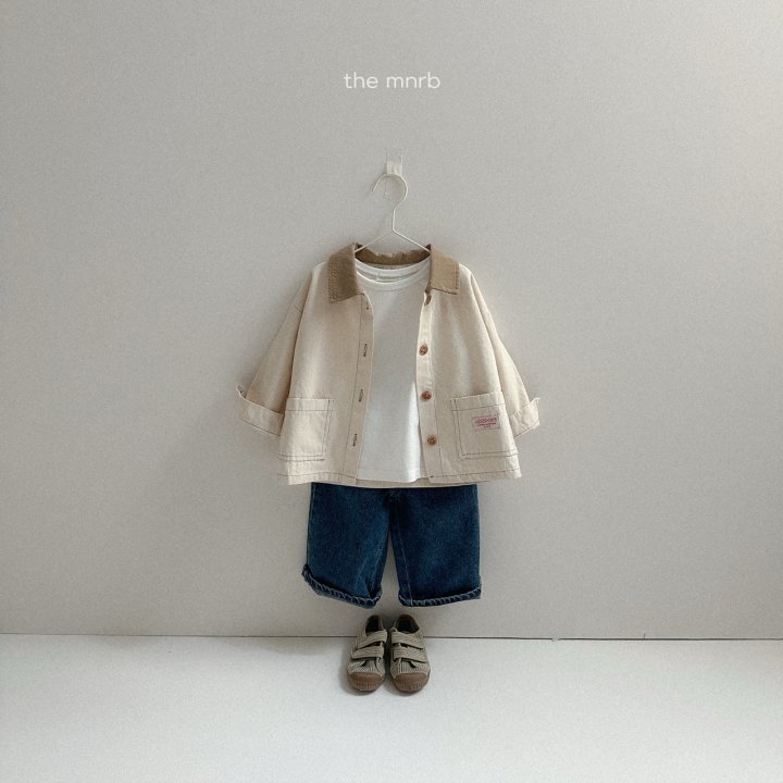 Mini Robe - Korean Baby Fashion - #babyboutique - Color Block Work Jacket - 12
